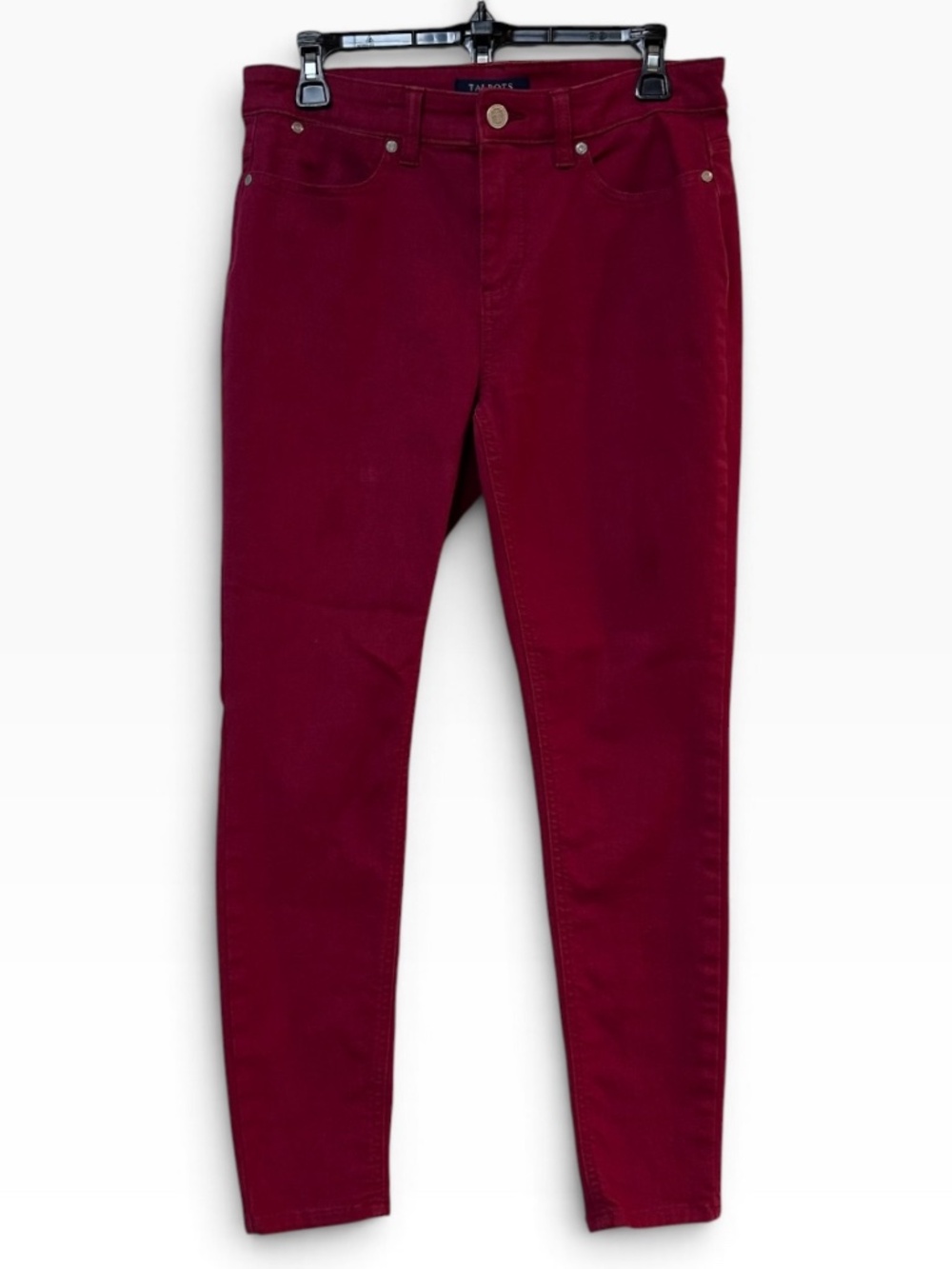 Talbots Simply Flattering Collection Berry Red Jegging Size 8P Petite